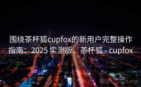 围绕茶杯狐cupfox的新用户完整操作指南：2025 实测版，茶杯狐 - cupfox