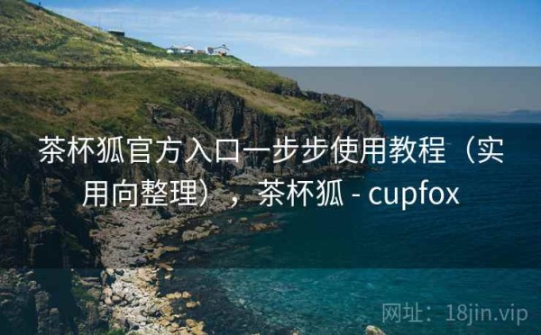 茶杯狐官方入口一步步使用教程（实用向整理），茶杯狐 - cupfox